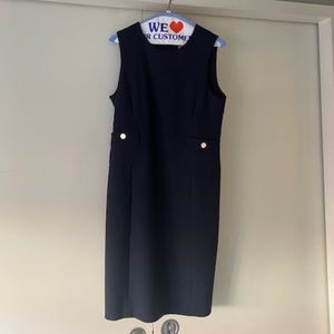 Tory Burch wool blend midi dress